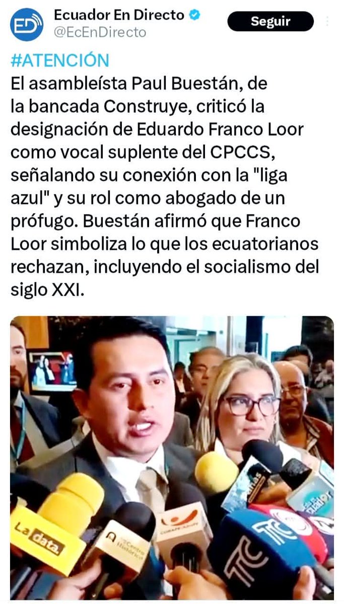 Este es un episodio más de la lucha contra la impunidad y la arbitrariedad con resultados desde nuestra #cañar 

El anticorreismo, lo traducimos a una lucha contra el sistema de corrupción al que quisieron acostumbrarnos a vivir.