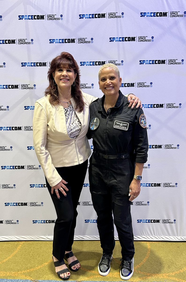 2025 <a href="/SpaceComExpo/">SpaceCom</a> /<a href="/SpaceCongressFL/">Space Congress</a>  Day 2! <a href="/NASA/">NASA</a> panel “Doing What We’ve Never Done to Do What We’ve Never Done”: Kelvin Manning, John McCullough, Doug Terrier, Alvin Drew, Christine Powell, &amp; Joe Pelfrey; I-4 Astronaut, Geoscientist, artist &amp; friend, <a href="/DrSianProctor/">Dr. Sian “Leo” Proctor</a>  🚀✨🛰️🌗💚