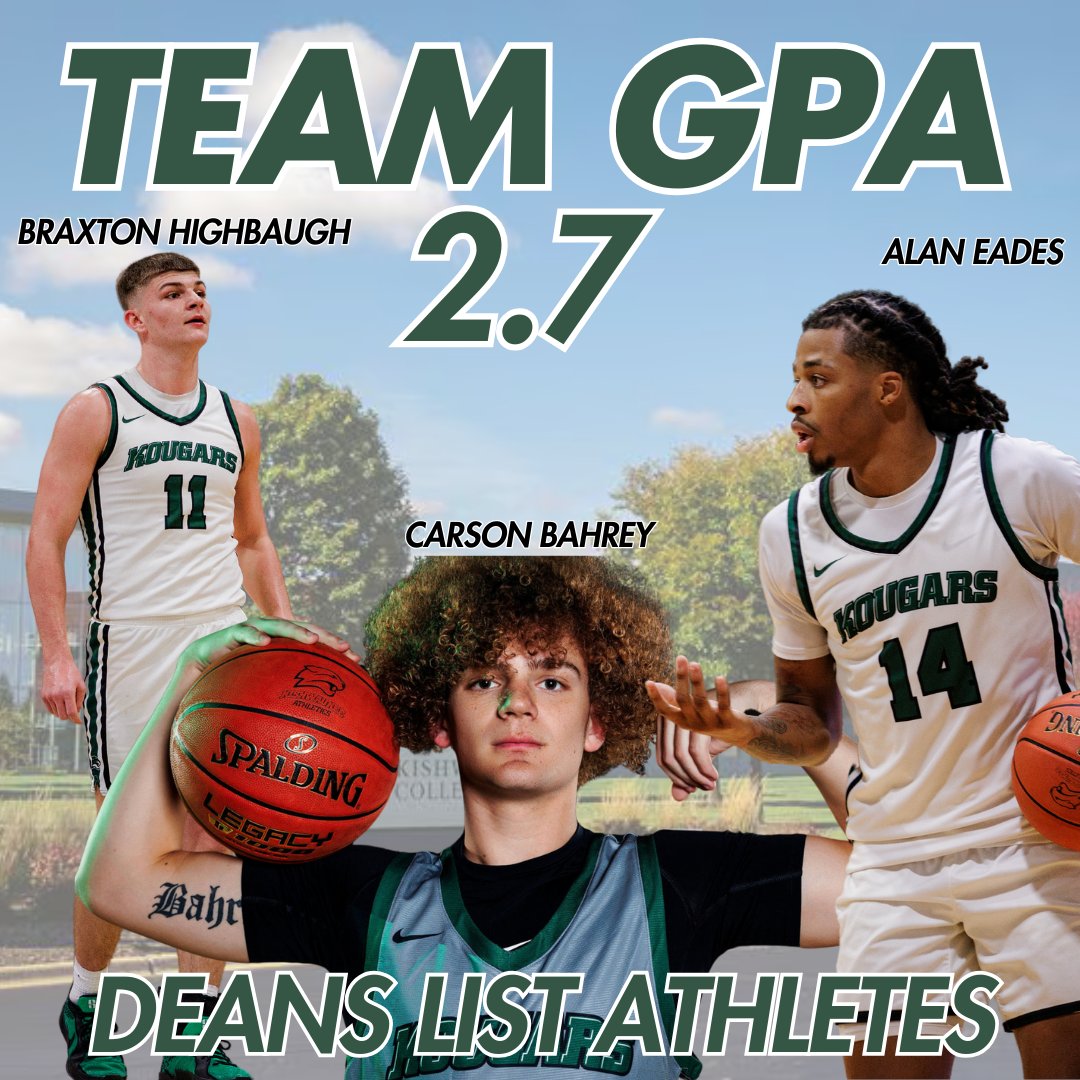 Student-athletes getting it done!

Our team finished the fall semester with a 2.7 GPA, and three of our guys made the Dean’s List! Proud of the hard work in the classroom. Let’s keep it rolling! 📖