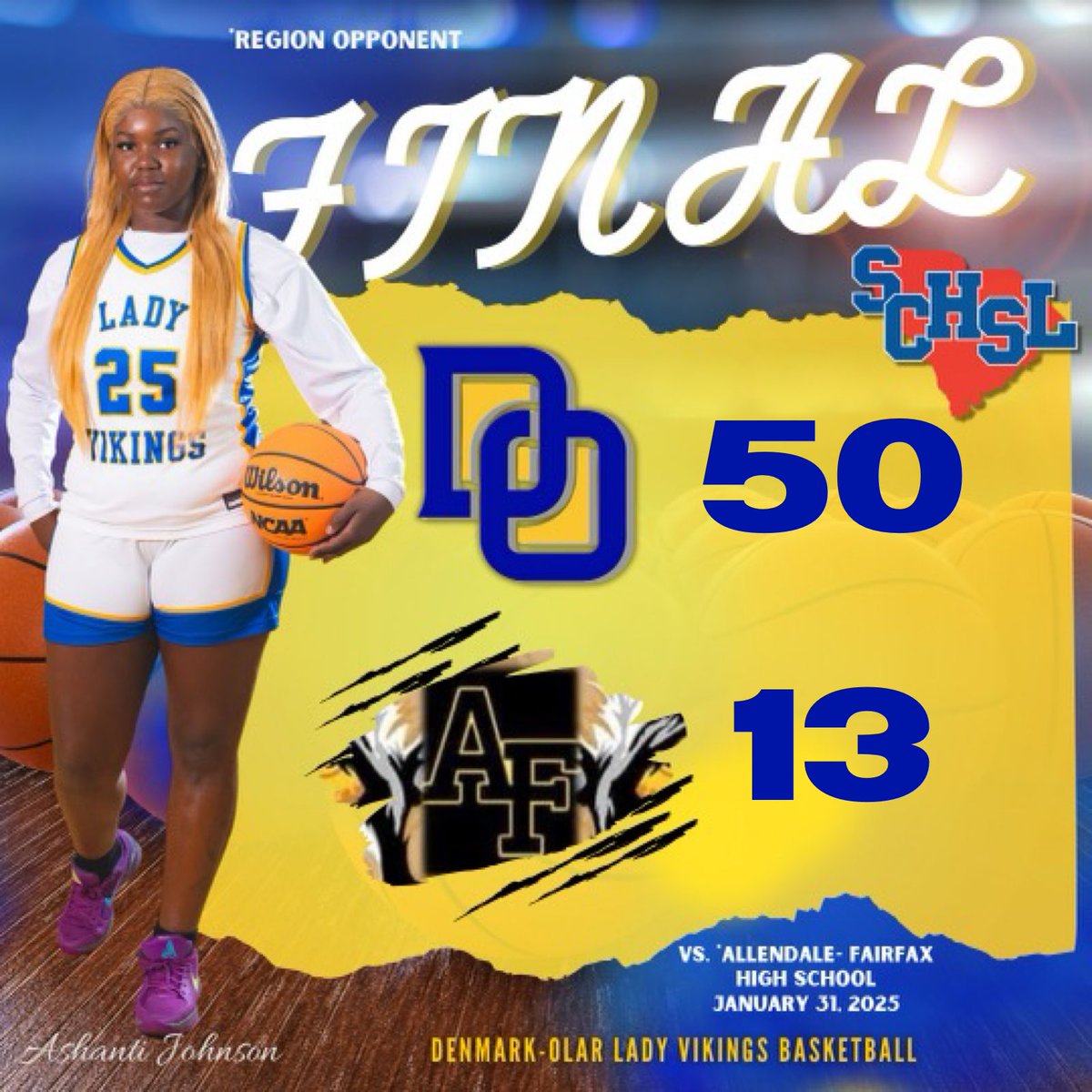 Lady Vikings improve to 16-4 (5-0) region