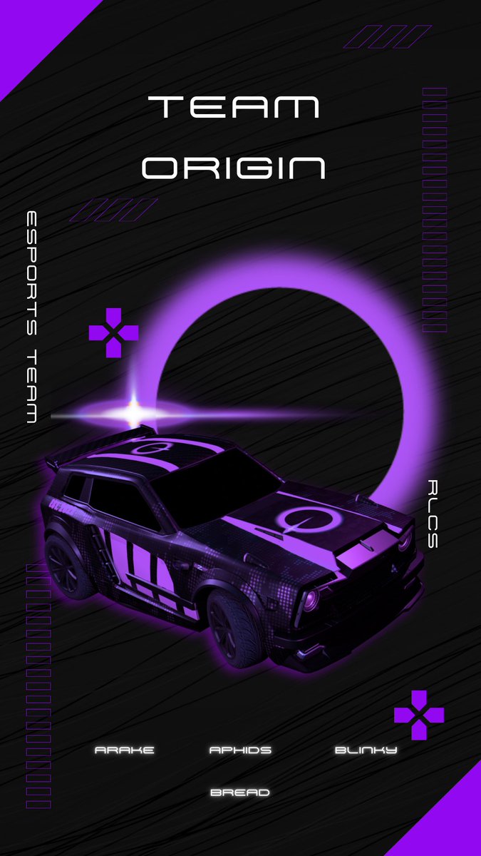 Announcing the Roster for Team Origin! #RLCS2025 
- Arake
- Aphids
- Blinky
- Bread