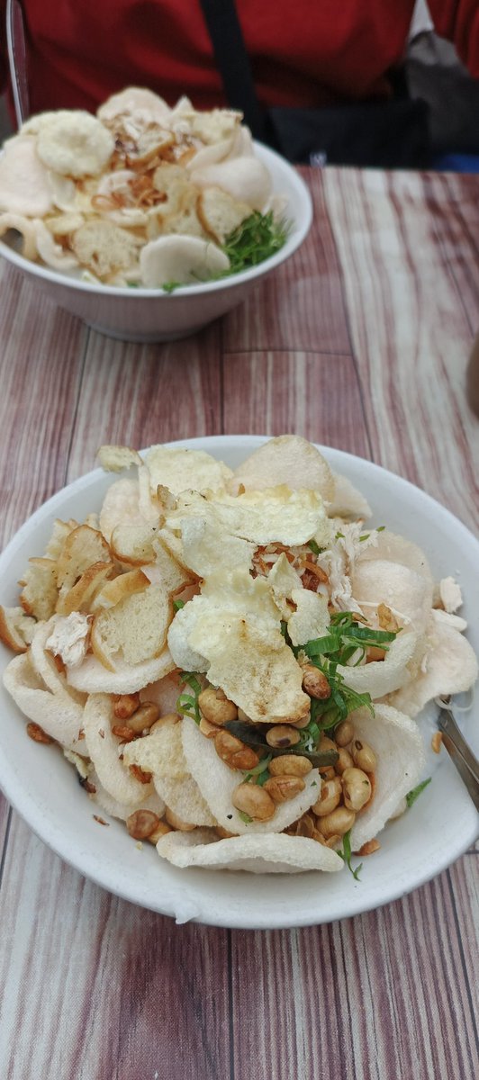 Bubur weekend.
