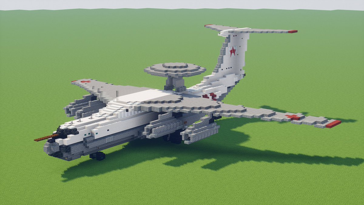 A-50 AWACS
#Minecraft軍事部 #マイクラ軍事部