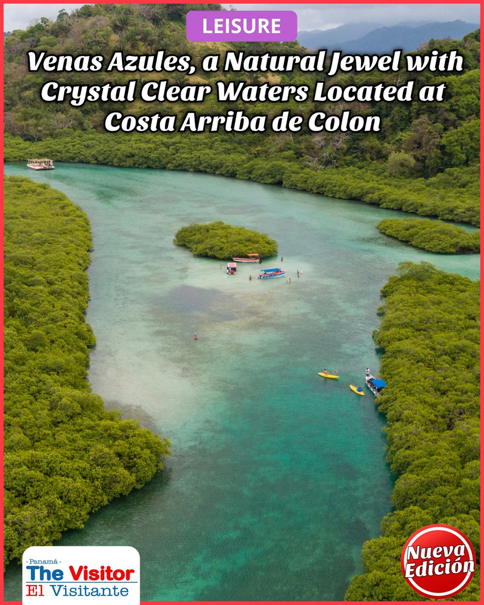 Read all about this wonder of nature located in Costa Arriba de Colon:
thevisitorpanama.info/eng/2025/01/20…
Colon Closer To You!
<a href="/ATP_panama/">Autoridad de Turismo de Panamá</a> <a href="/ApatelP/">Apatel Panamá</a> <a href="/PanamaCamtur/">Camtur Camara Nacional de Turismo.</a> <a href="/promtur_panama/">PROMTUR PANAMA</a> <a href="/Augybuay/">Augusto Velásquez Ortiz</a> <a href="/TBS_GerryD/">The Breakfast Show with Gerry D</a>