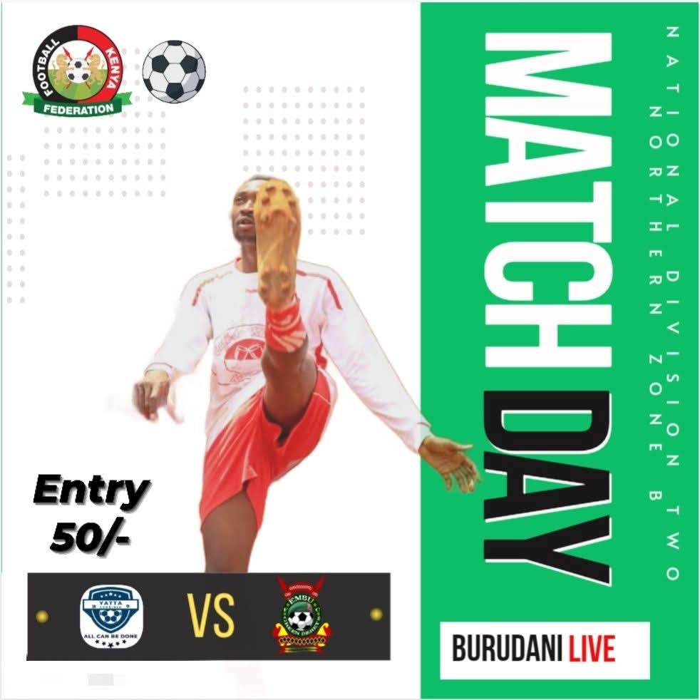 embugreenberets's tweet image. Today is the Day..... 

Leo tuko O14
Tupatane pale Embu Prison Sports Complex. Kiingilio ni hamsini tu. 

Karibuni tuwape burudani ya Dimba 

Na baada ya game unaweza pitia pale The Oasis Garden Resort, Embu 

#embugreenberetsfc2025 #Godsikuzote #TeamYaGod #football #ForeverGreen