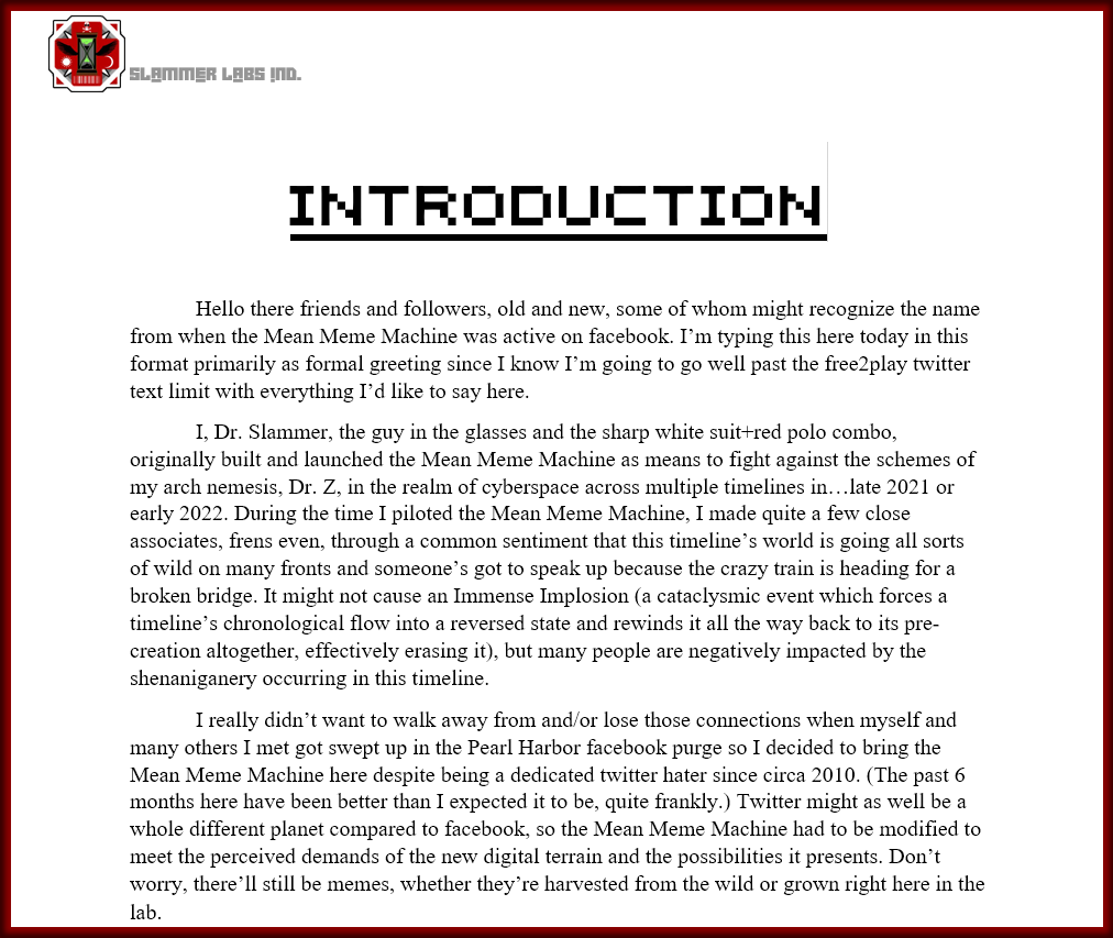 SLAMMER LABS IND.🕒🦾 tweet media