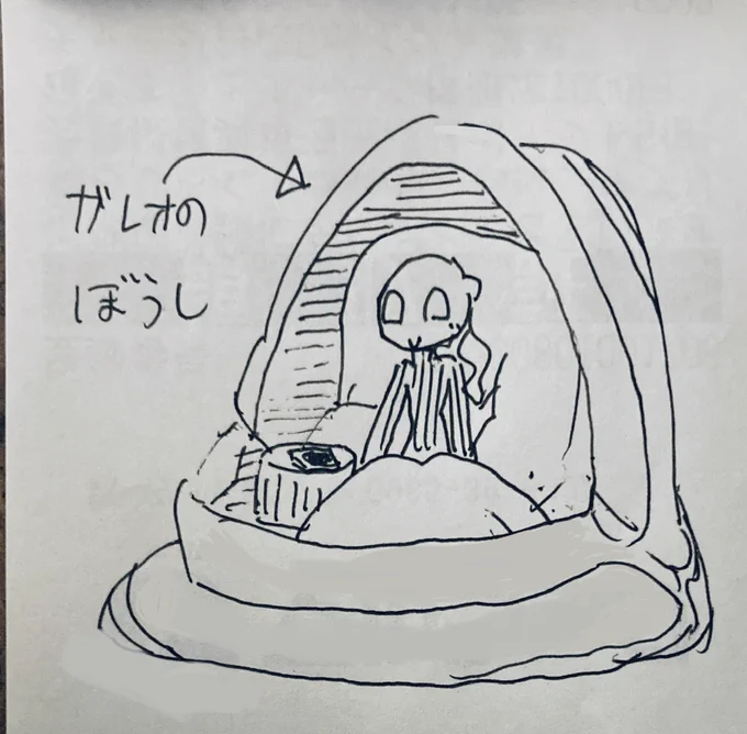 @guroru_shark 今日からここ(ガレオ宅)がキミのお家だよ。帽子は…たまに返してくれると嬉しいけど😓 