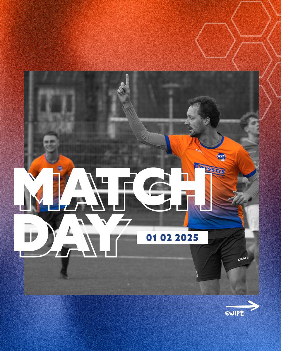 DVC_Dedemsvaart's tweet photo. 𝗠𝗔𝗧𝗖𝗛𝗗𝗔𝗬!
⚽️ DVC Dedemsvaart - @Hberg85 
🏟 Sportpark de Boekweit, Dedemsvaart 
🕒 15:00
📱 #4Doost #dvchar #hupééntwee #DVC https://t.co/0BBON4ucf2