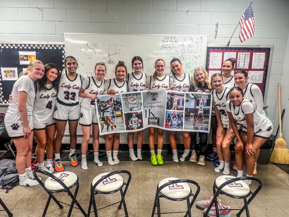 Lady Wildcats Hoops (@ttowngirlsbball) on Twitter photo Tonight we presented Junior #22 <a href="/mclayne_bobo/">mclayne bobo</a> with her 1,000 Point Ball. Your coaches and teammates are so very proud of you.
Keep reaching for the stars!⭐️ <a href="/TCSPublic/">TullahomaCitySchools</a> <a href="/AmyRJohnson17/">Amy Johnson</a> <a href="/DrCatStephens/">Dr. Catherine Stephens</a> <a href="/CoachOlive/">John Olive</a> <a href="/ZachBirdsong/">Zach Birdsong</a> Tonight we presented Junior #22 <a href="/mclayne_bobo/">mclayne bobo</a> with her 1,000 Point Ball. Your coaches and teammates are so very proud of you.
Keep reaching for the stars!⭐️ <a href="/TCSPublic/">TullahomaCitySchools</a> <a href="/AmyRJohnson17/">Amy Johnson</a> <a href="/DrCatStephens/">Dr. Catherine Stephens</a> <a href="/CoachOlive/">John Olive</a> <a href="/ZachBirdsong/">Zach Birdsong</a>