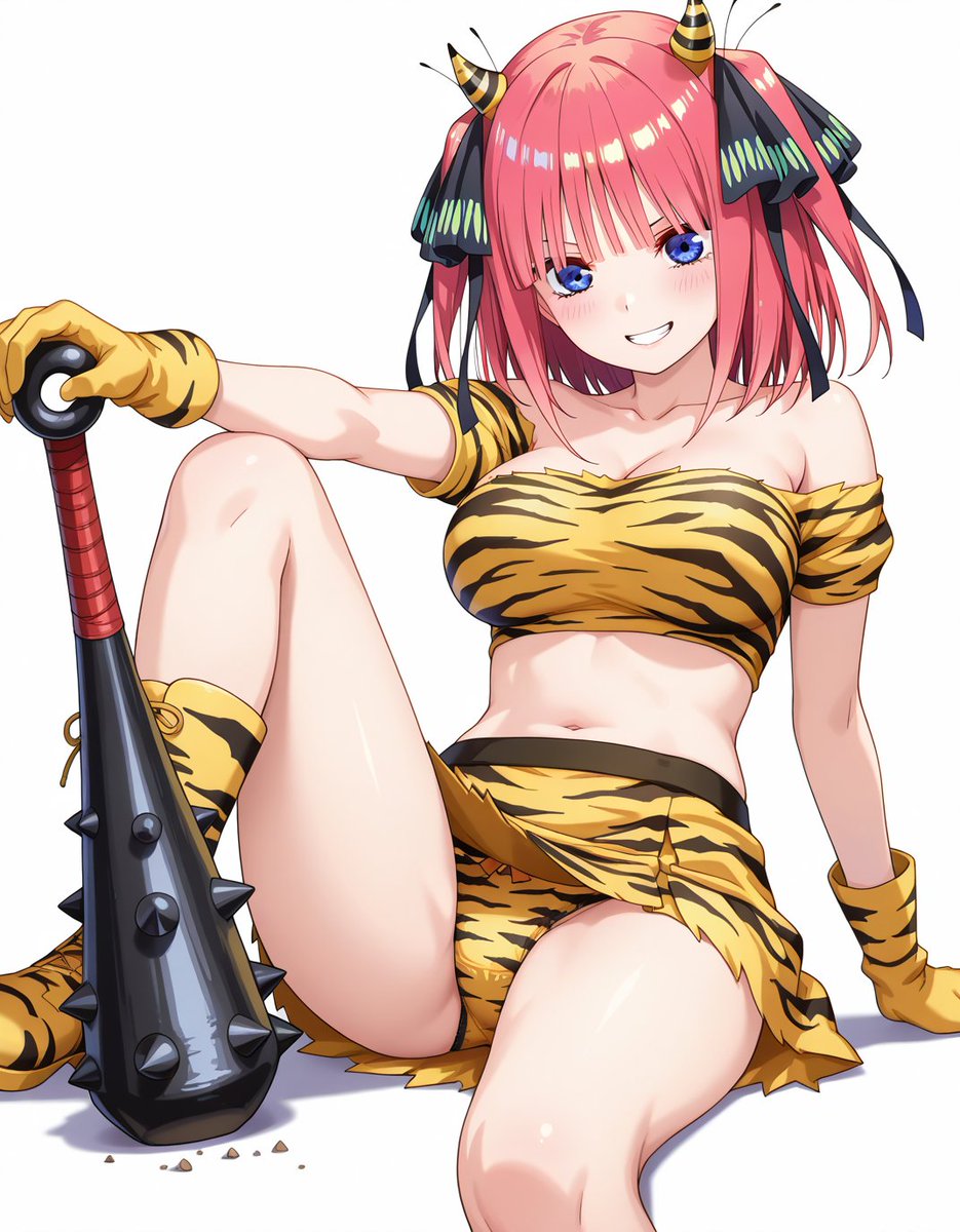Maeros202212's tweet photo. 鬼コス二乃ちゃん。 https://t.co/WVP82en6fx
