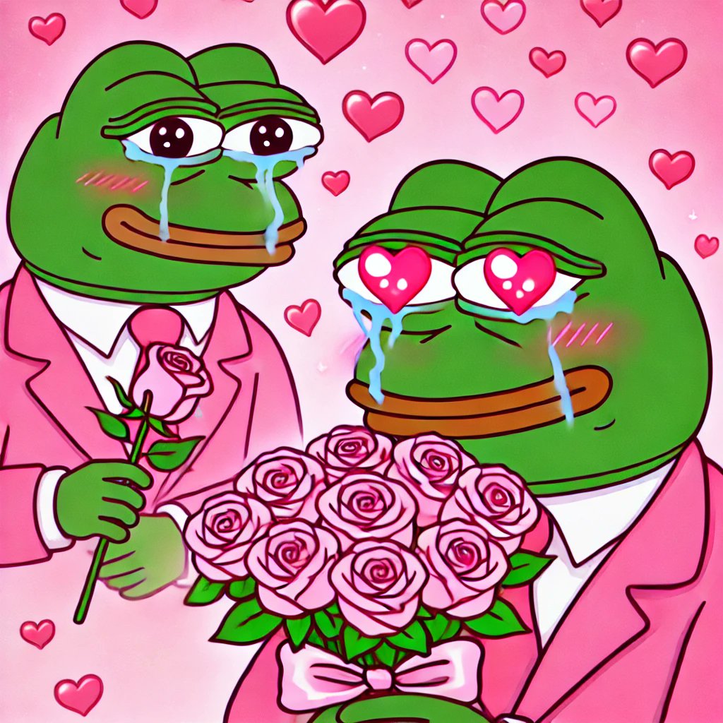 🚨 BREAKING NEWS: Pepe is feeling romantic. 🚨
💘 Love is in the air.
🎁 Good vibes are being shared.
💸 Random blessings MAY happen.
Only one way to find out… Drop a 🐸💖 below!