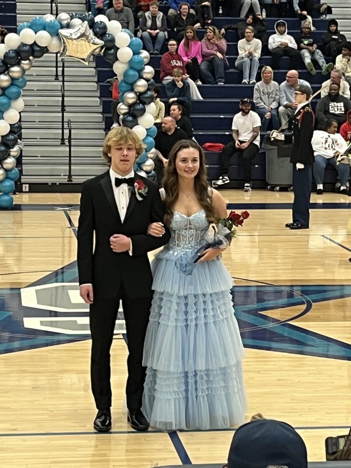 Great Homecoming night! Proud of these girls for battling and pulling out a district win. Also, shoutout to our Freshman, Malea Daugherty for being selected for Homecoming court. ⭐️🏀