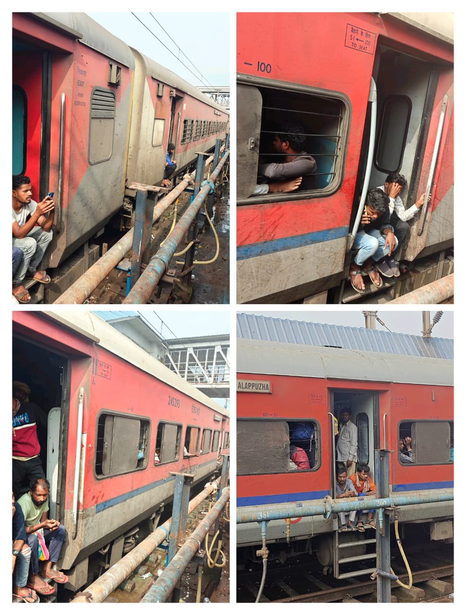 आदरणीयद्वय <a href="/dhullu_mahto/">ढुलू महतो</a> जी एवं प्रधानमंत्री <a href="/narendramodi/">Narendra Modi</a> जी, आपकी देवतुल्य जनता 13351/52 में किस अमानवीय स्थिति में यात्रा कर रही है। कारण बस एक <a href="/GM_ECRly/">GM/ECR</a> का घमंड की वो धनबाद को ट्रेन नही देंगे और उनको <a href="/AshwiniVaishnaw/">Ashwini Vaishnaw</a> जी का समर्थन है 
DHN TVC SF समय की मांग है। इसे पूरा किजीए।