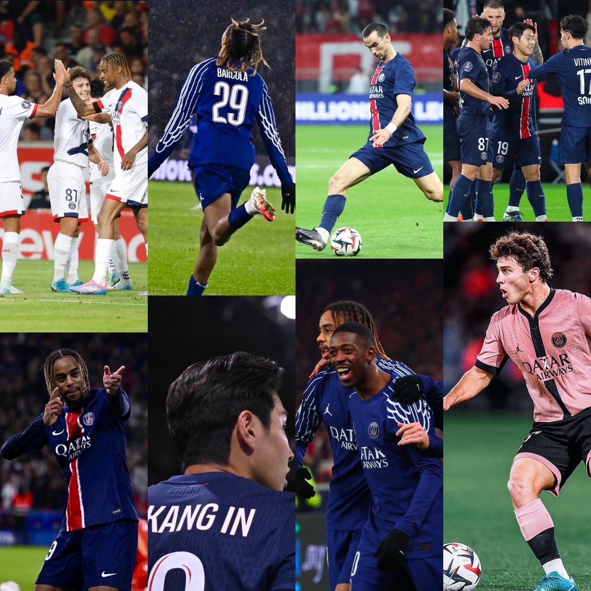 ジョアンネヴェス　PSG　24/25　CL決勝仕様オーセンティックユニフォーム ジョアンネヴェス PSG 24/25 CL決勝仕様オーセンティック