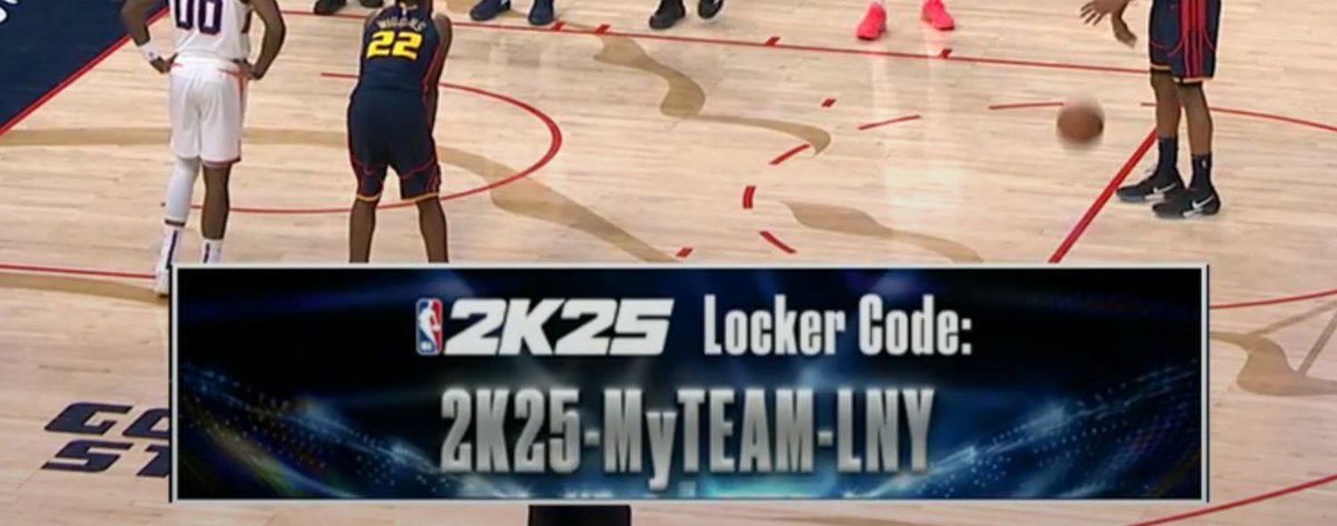nba2kio's tweet photo. New Lockercode from the game!

2K25-MYTEAM-LNY https://t.co/SCzvCrGk9X