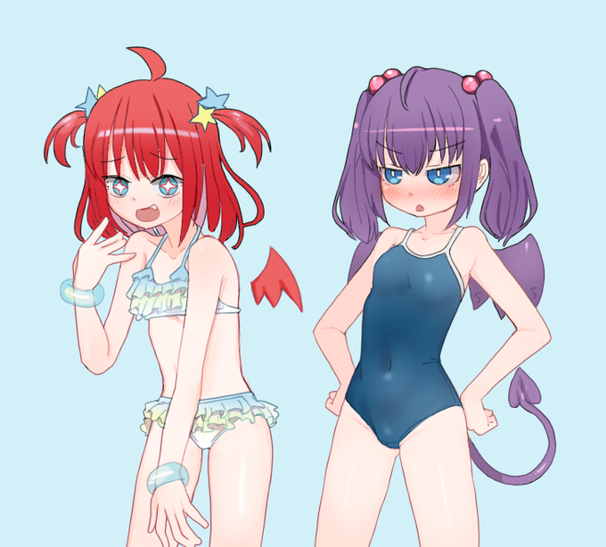 今この二人が無人島でローションぬるぬる♥身体こすりつけ♥えっち♥するプロットを考えています 