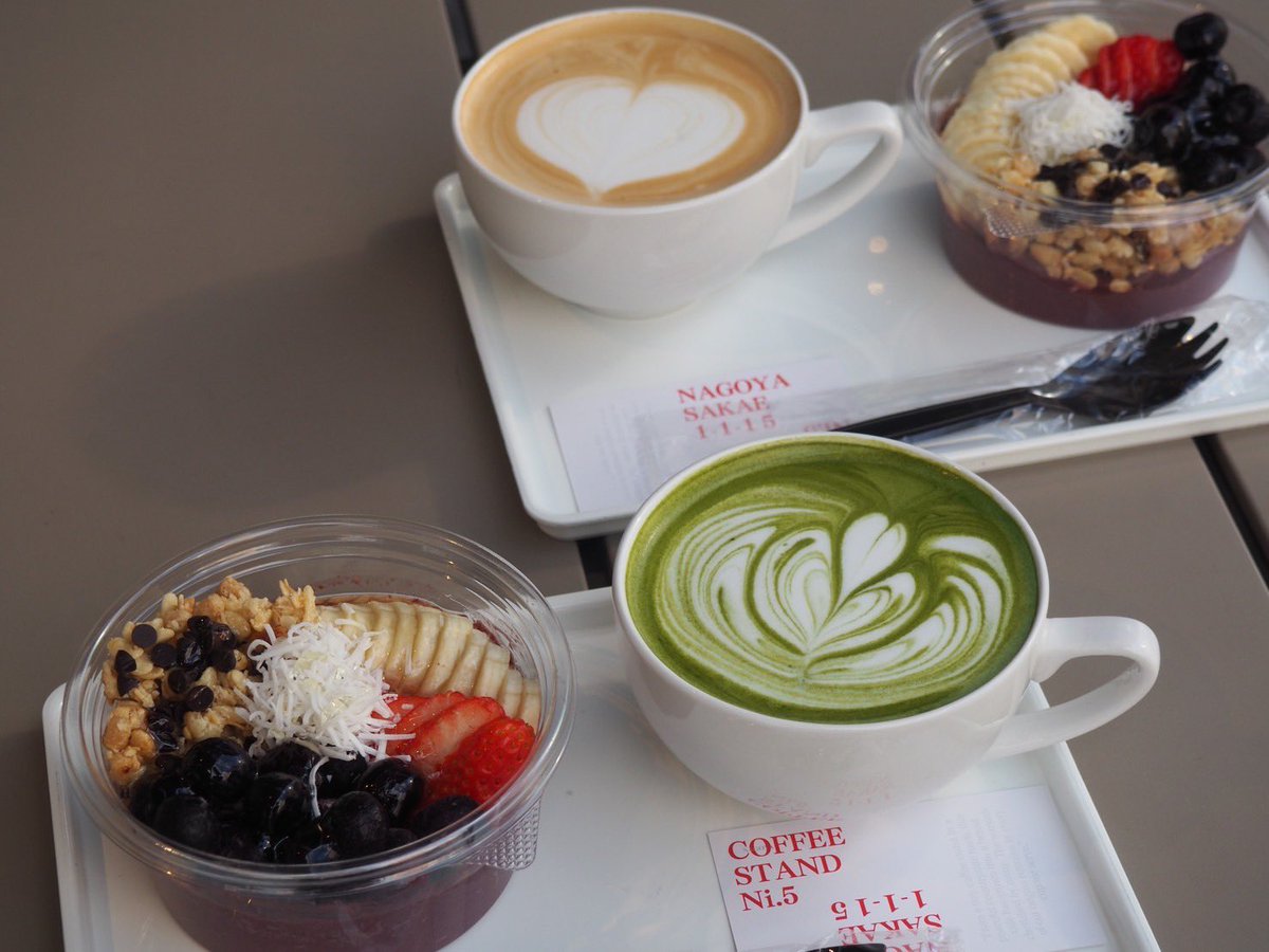Ni5_cafe's tweet photo. アサイー＆ラテ

#Ni5cafe
#納屋橋
#名古屋Cafe
#アサイーボウル
#ラテアート
#オシャレなカフェ
#名古屋グルメ https://t.co/qtMHZ8EzmC