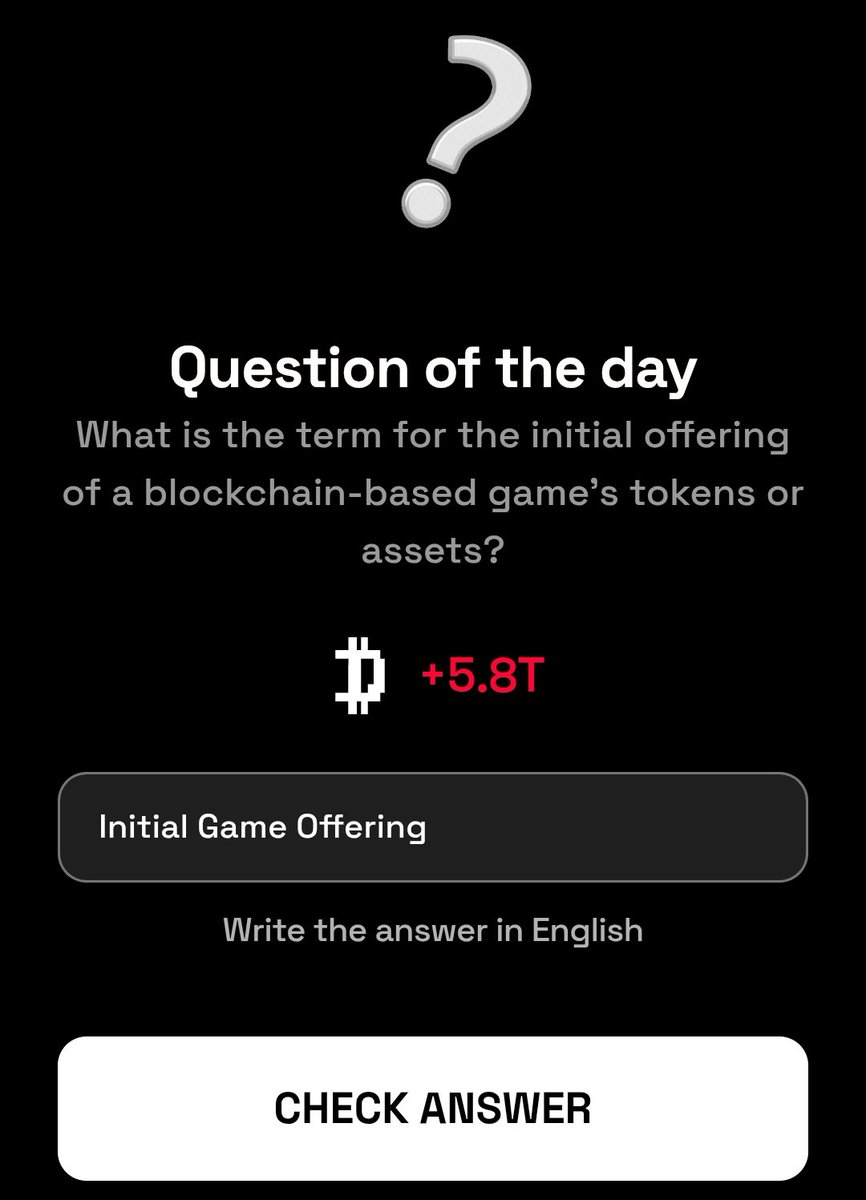 Najib_Zirak's tweet photo. Dropee Daily Question&Combo (01 February 2025)
*Question of the day:
Answer: Initial Game Offering
*Join Dropee
https://t.co/BgO8yq7Inn
#Dropee #airdrop #dailycombo #dropeecombo #dropeedaily #InitialGameOffering https://t.co/EqY6QGD2TH