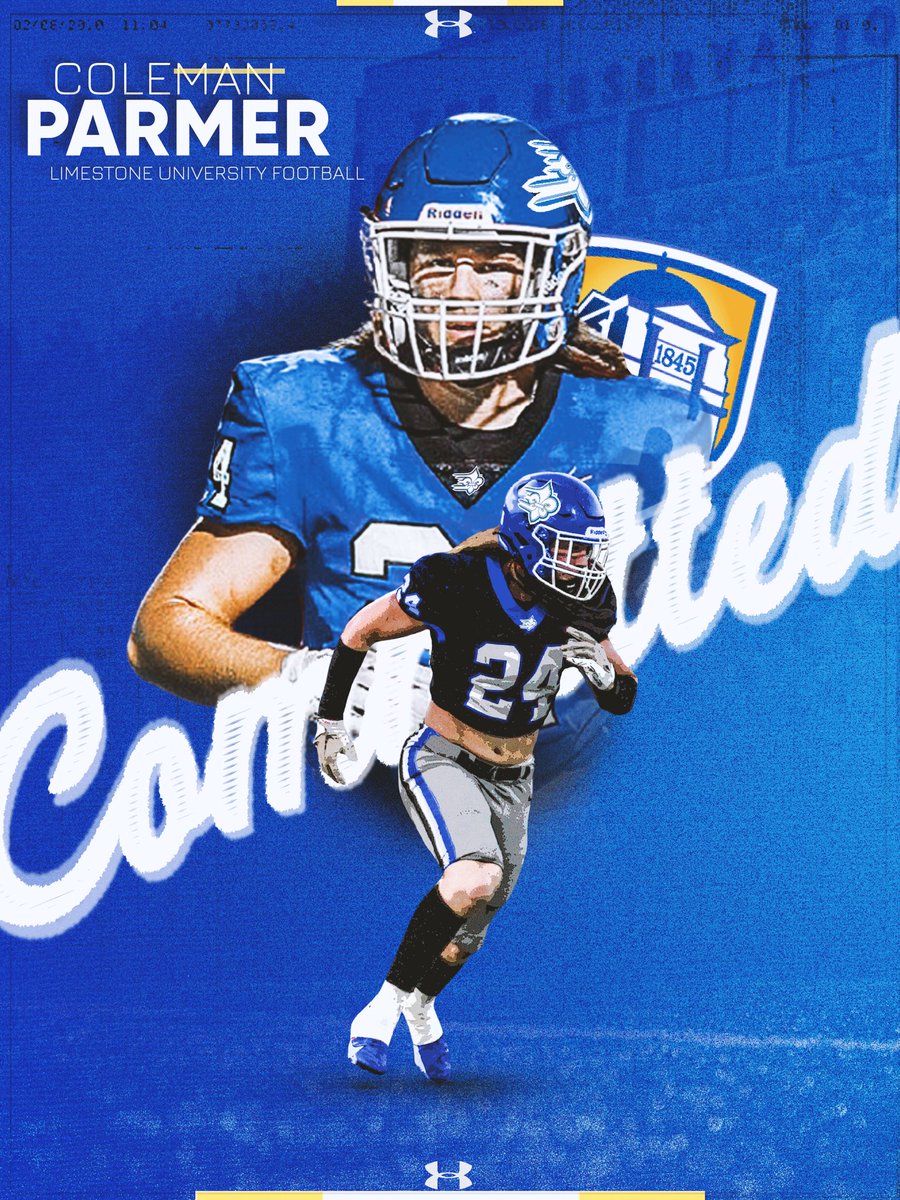 Huge congratulations to <a href="/cole_p24/">Coleman Parmer</a> for getting the opportunity to continue to his football career at <a href="/LimestoneFB/">Limestone Football</a> we are very proud of you!! 🏴‍☠️🏴‍☠️🏴‍☠️