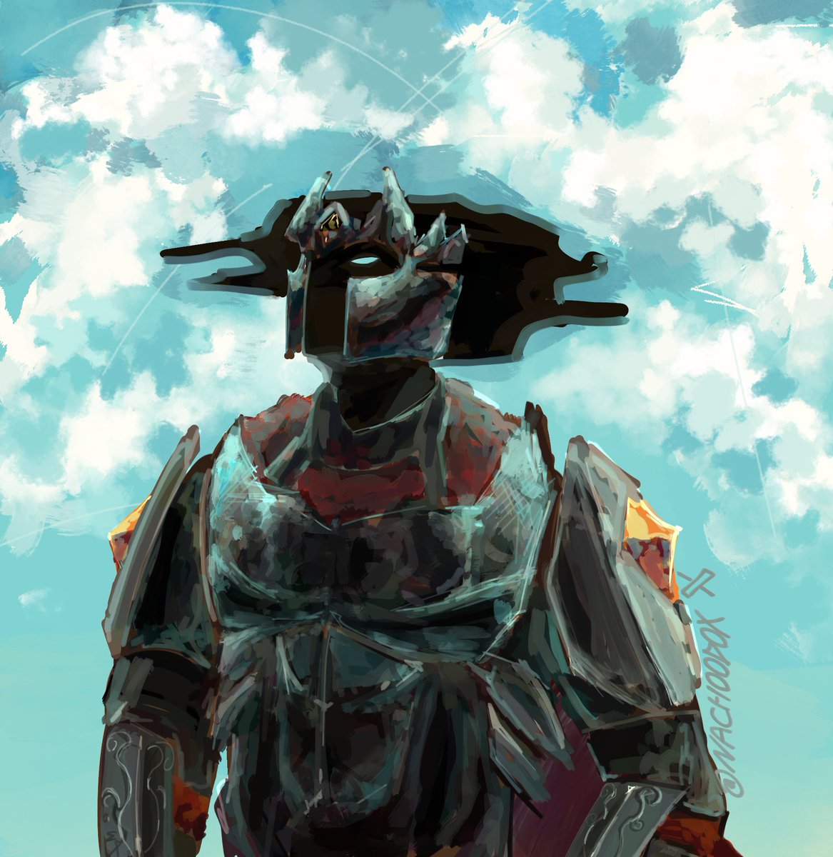 Nachoodox's tweet photo. Dibujo recién salido del hornoo, perdón por la inactividad ehrlfkj #farfadoxfanart https://t.co/iebI6DtBPn