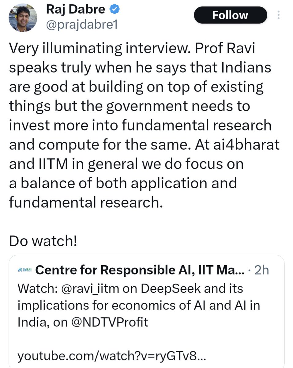 With due respect to their credentials, can we please stop adding India &amp; Bharat to every damn thing &amp; silently focus on things like Matrices, Tensors, Eeigen vectors etc?

What's ai4bharat? Why not AI for the love of mathematics &amp; computation?