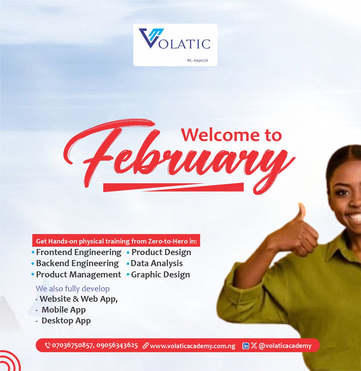 Volatic24's tweet photo. Hello February!! https://t.co/D96BFMyNTk