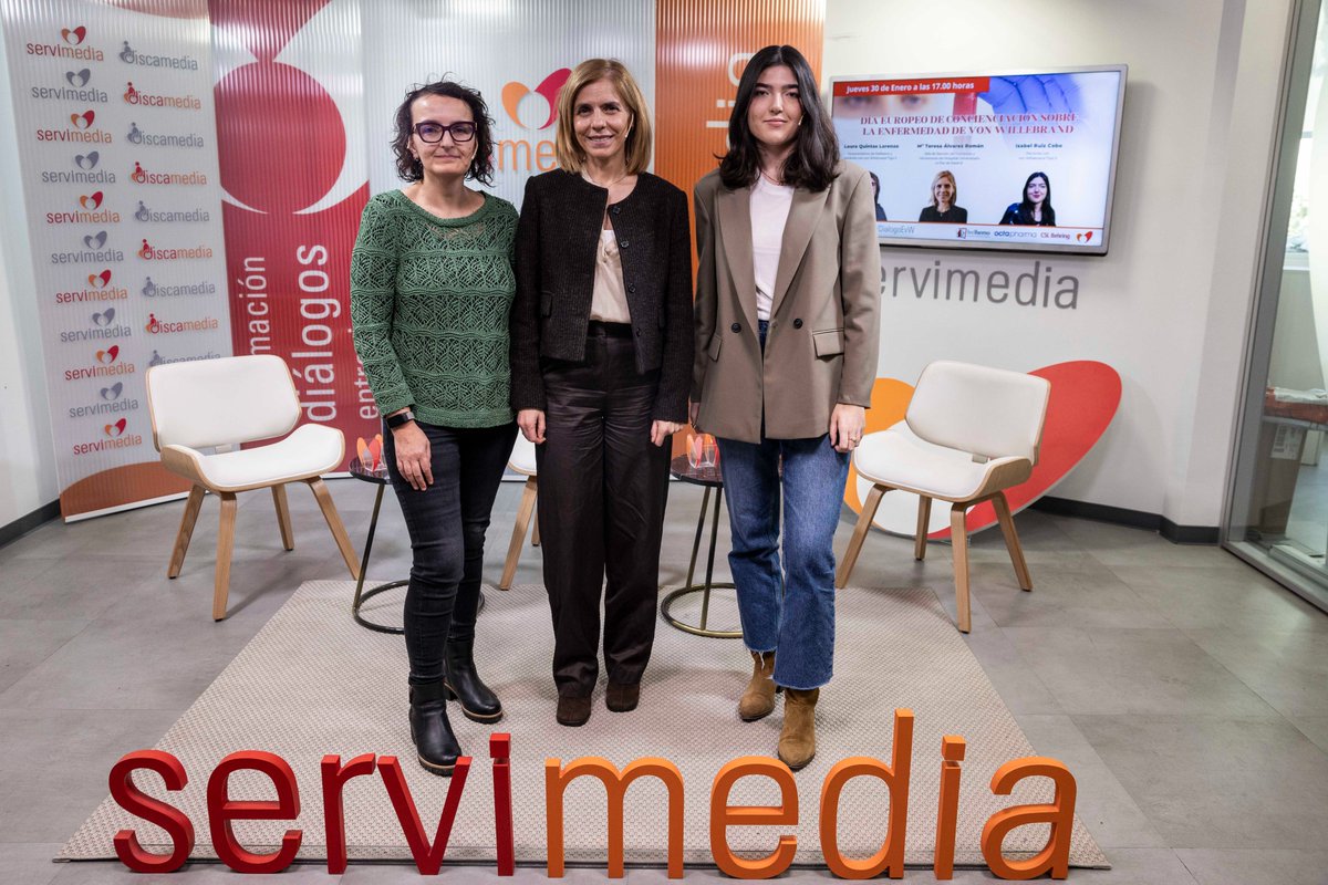 fedhemo's tweet photo. 📢Las personas con von Willebrand destacan los avances del tratamiento para mejorar su calidad de vida
@Malvarezroman @LauraQuintasL Isabel Ruíz
https://t.co/PzNKXKqKMC a través de @Servimedia
#DíaEuropeoEvW #VonWillebrand #Coagulopatías #Concienciación #EvW #VWDtogether #Hemofilia #Salud