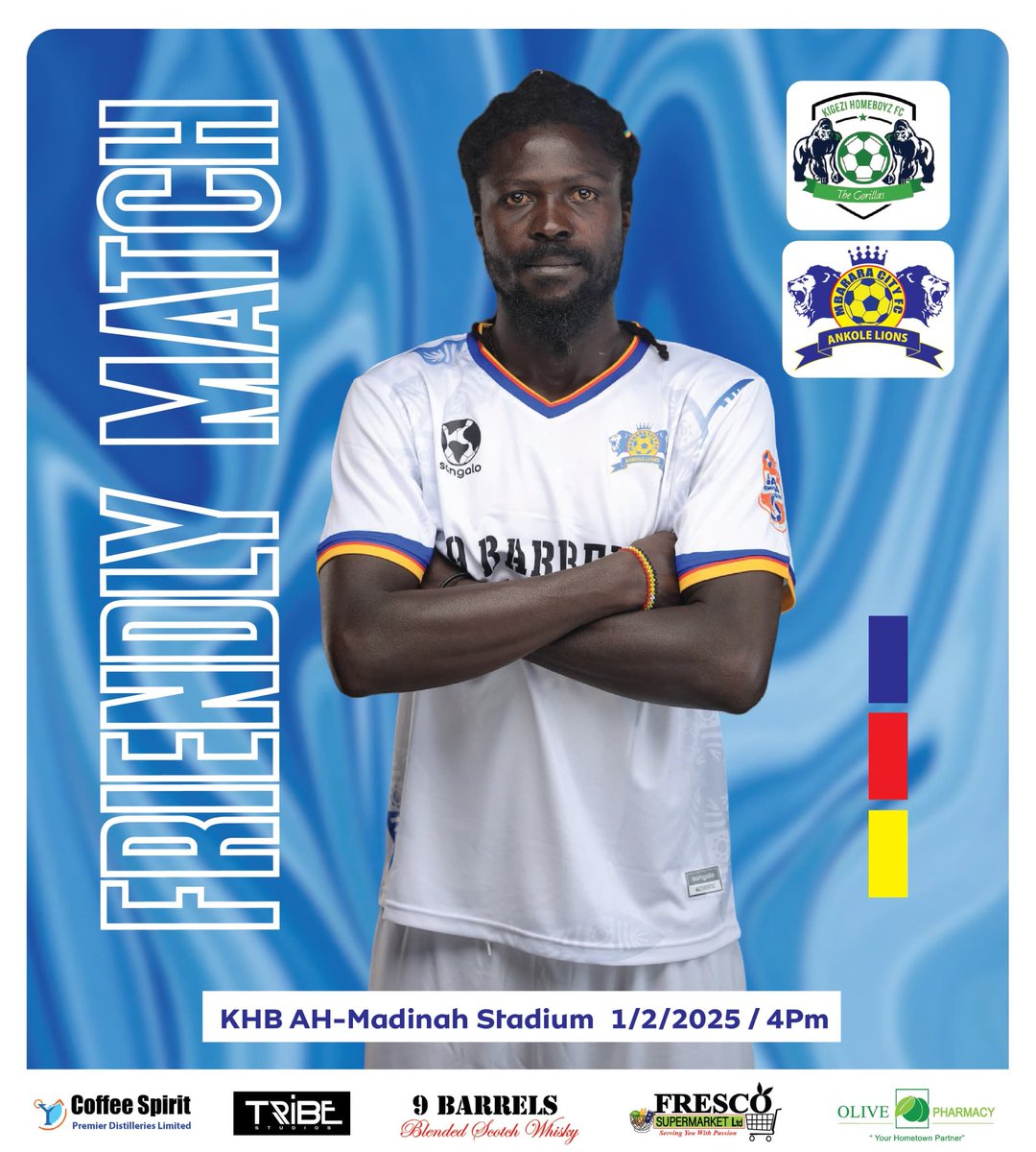 Abanya Kigezi mweena, turi omukyanga kyanyu aha bwo mupira gwomukago obwe turikuritana na <a href="/HomeBoyzFC/">KIGEZI HOMEBOYZ FOOTBALL CLUB</a>