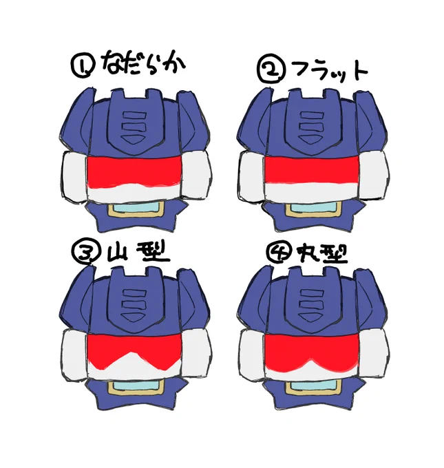 サングラスの形で若干印象が異なるかも