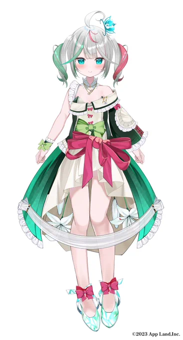 【お知らせ】改めまして先日デビューした、アップランド所属 #ぶいぱい 3期生花百合ちゅみちゃん( )のデザインを担当しました!!頭から足先まで最強に可愛いすぎる子です!!よろしくお願いいたします!! #ぴくちゅみ 