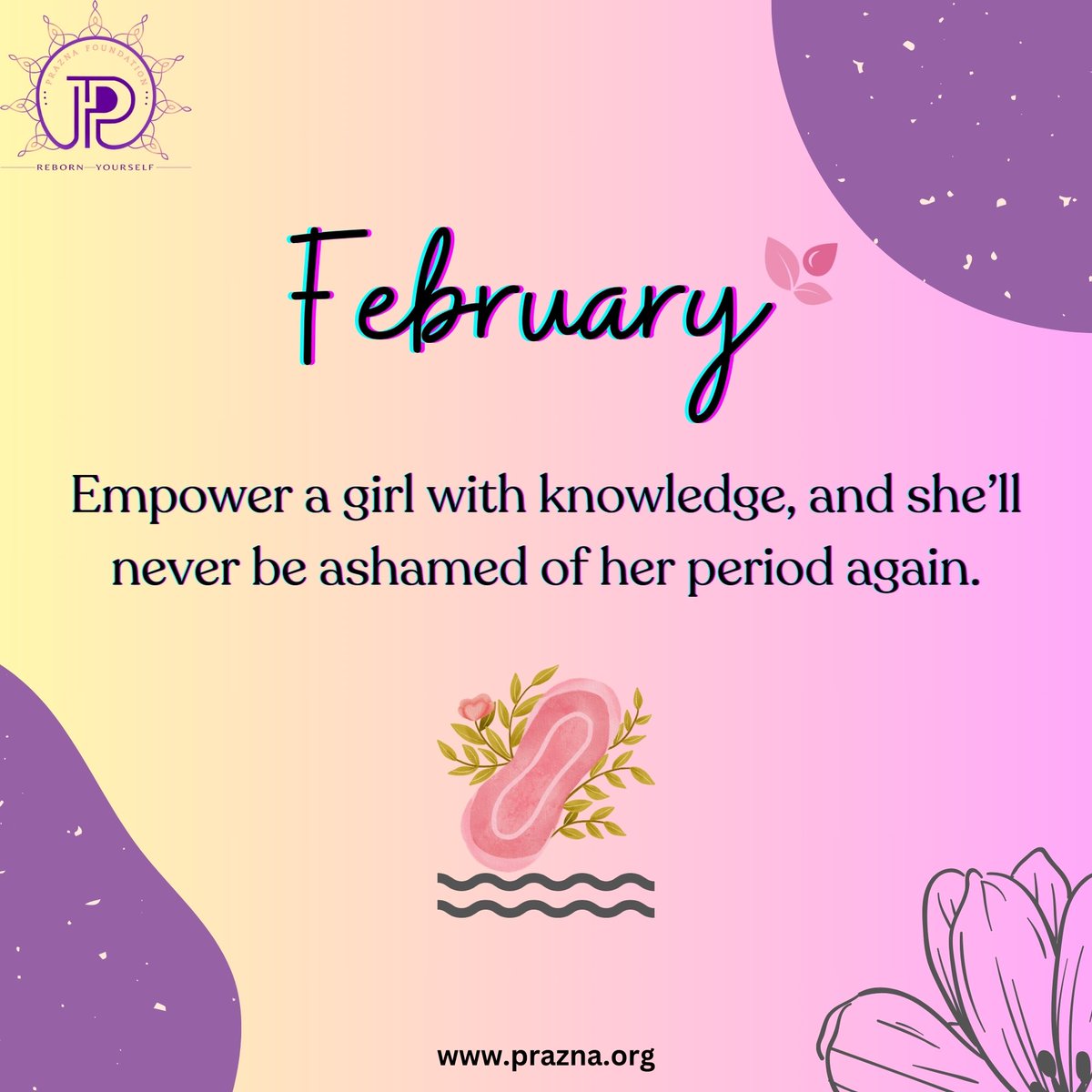 orgprazna's tweet image. Let’s make February more meaningful by lending a helping hand and touching hearts ✨
#praznafoundation #menstruation #WomenEmpowerment #EducationForAll #menstrualhygiene
