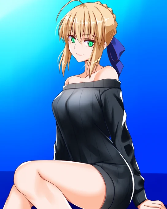 お気に入りアルトリアセーター#FGO 