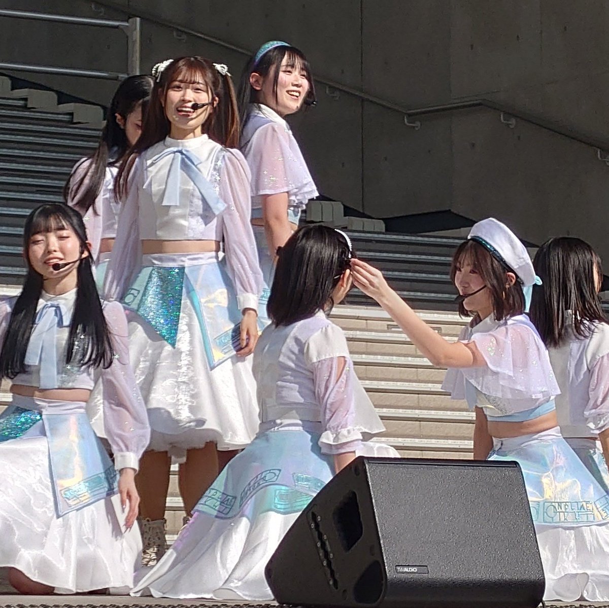 tamagomanju12's tweet image. 右 本日第一部１曲目のゆうちゃんとみやななさん
左 第一部ラスト曲のゆうちゃんとみやななさん
#リンプラ #LINKLPLNET #石田悠佳ワールド #石田悠佳 #宮﨑菜々