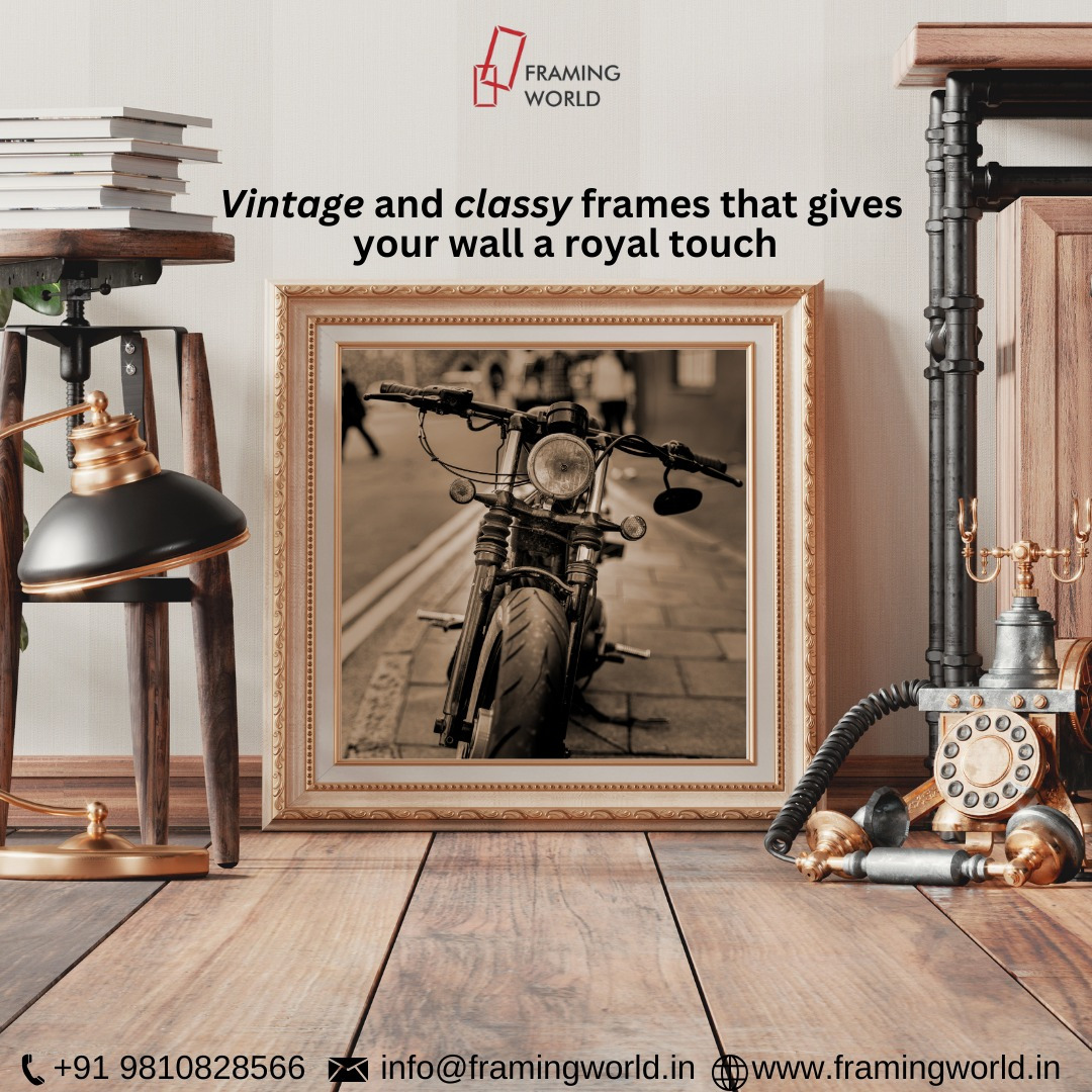 framingworld1's tweet photo. Timeless elegance, captured in every frame! 🖼✨

Add a vintage &amp; classy touch to your space with our exquisite collection.

🌐 Visit for more: https://t.co/DO4KqEZf2c

#VintageFrames #ClassyDecor #WallArt #HomeAesthetics #FrameYourMemories #CustomFrames #LuxuryInteriors https://t.co/qKpbQApvE7