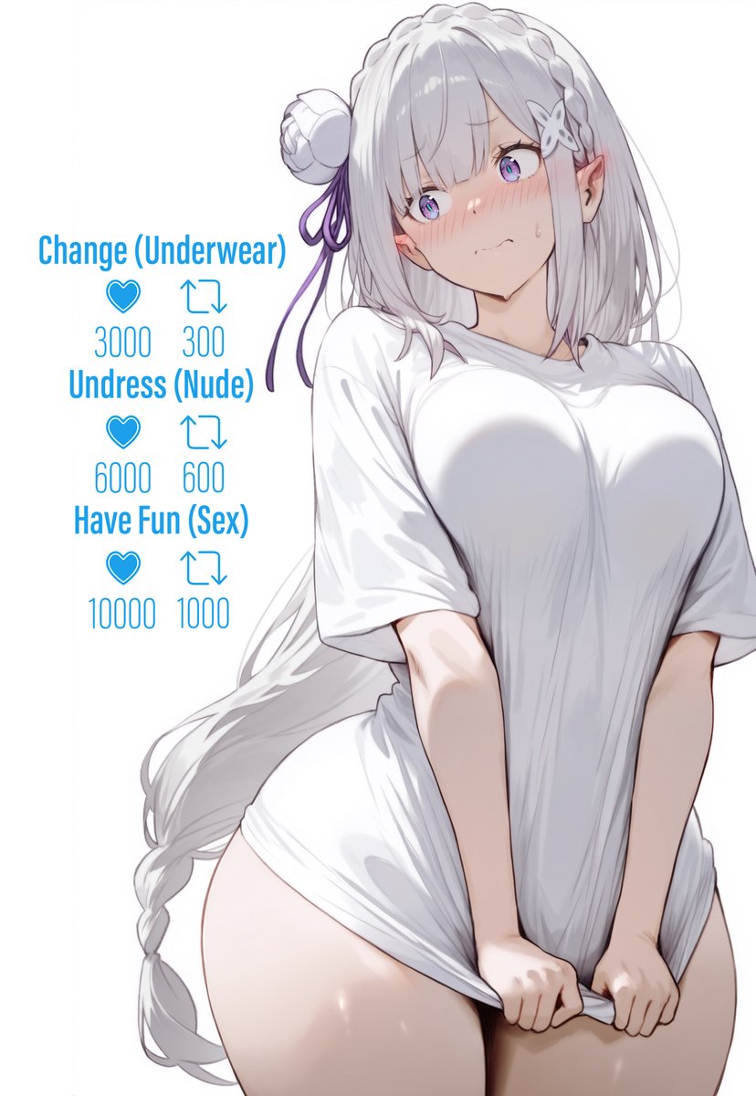 SetsuManga2's tweet photo. Emilia (Re:Zero) 🔥 https://t.co/wKoJPF0bEf
