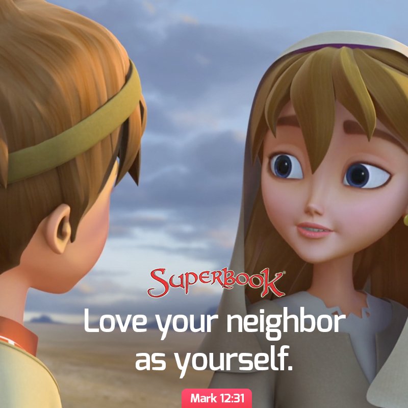 SuperbookTV's tweet photo. By embracing kindness and extending forgiveness, we demonstrate God’s love and build stronger relationships. 🙏🏽 #SuperVerse #SuperbookLessons #Patience #LoveLikeJesus https://t.co/bwGLbfSSit