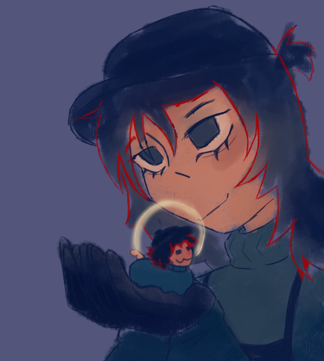 ninipreyduo's tweet photo. this is very VERY rushed but i had to draw this stupid fat blob #QWW https://t.co/aSijbJKl6J
