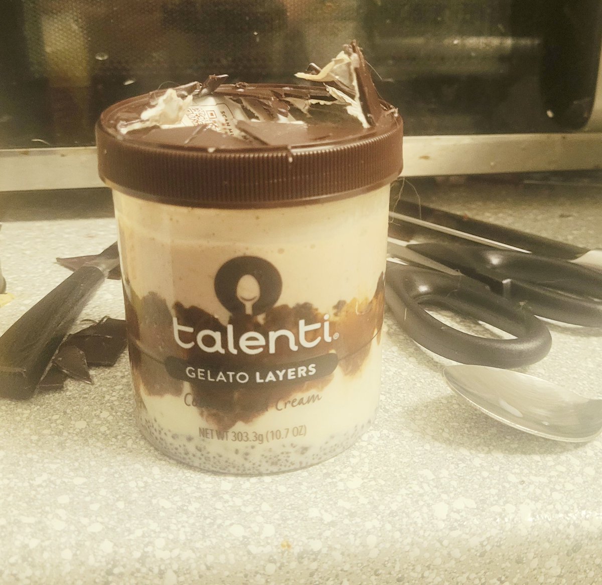 KatherineRhoad2's tweet photo. @TalentiGelato Really getting sick of this BS. Had a bad day, I want my ice cream! https://t.co/EhSBmVFmYi