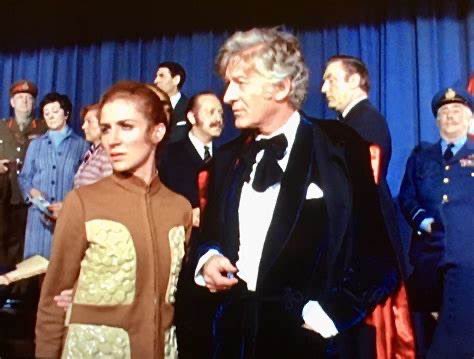 My dear friends, I hope those attending enjoy Spearhead From Space at the BFI. Wish I was there, but then someone really should bring a waxwork figure of me. Preferably wearing Liz‘s outfit.