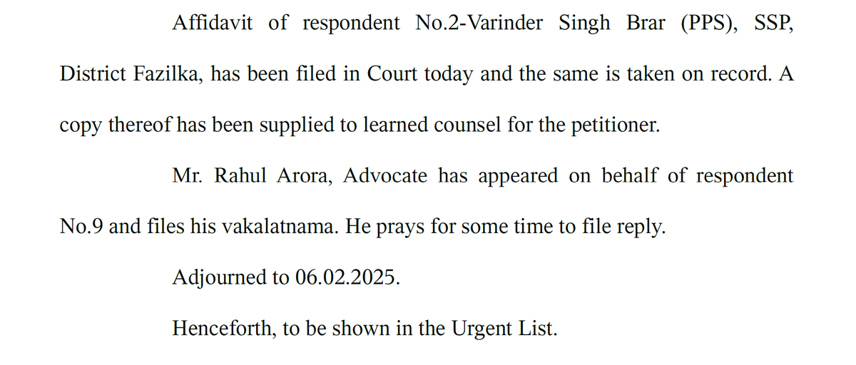 MensRights15's tweet photo. Punjb HC notice to @FazilkaPolice &amp; wife for unlawful arrest.handcufd,humiliated as they colluded.don't bow,will fight!Reqst @DGPPunjabPolice to end brutality on men @PunjabPoliceInd @realsiff @BhagwantMann @ANI #JusticeForPuneetKhurana #JusticeForAtulSubhash #JusticeIsDue @ndtv https://t.co/OzW2eFkdNI