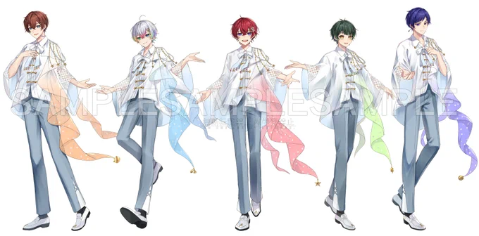 大変遅ればせながら、すたぽら様のオリジナル曲「君から僕へ、僕から君へ。」にて立ち絵イラスト担当しておりました!よろしくお願いいたします! 