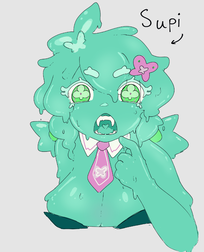 I had so much fun making characters! I even got to make a SLIME GIRL!!!