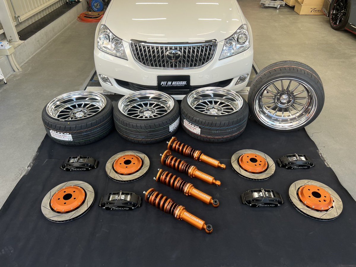InNegishi's tweet photo. #tdemand
#proarm
#prodamper
#superslim6pot
#ssrwheels
#nitto
#oam
#osakaautomesse2025
#pitinnegishi

https://t.co/CgHFd8yyMo https://t.co/QG604mWvI2