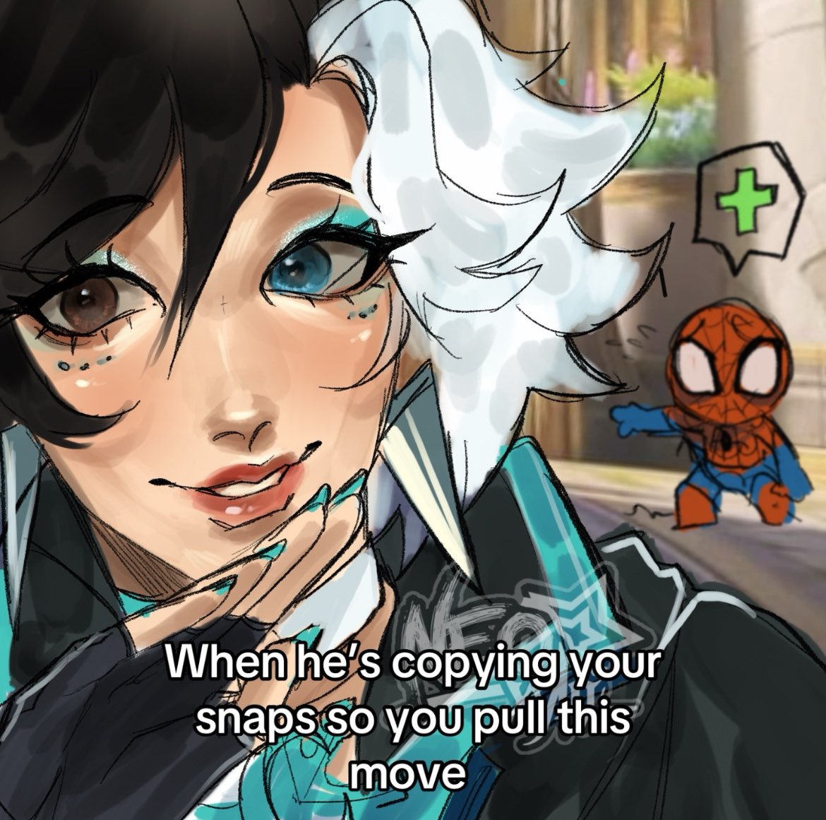 n30nxyl0's tweet image. IronSnow core 
#MarvelRivals #IronFist #LunaSnow