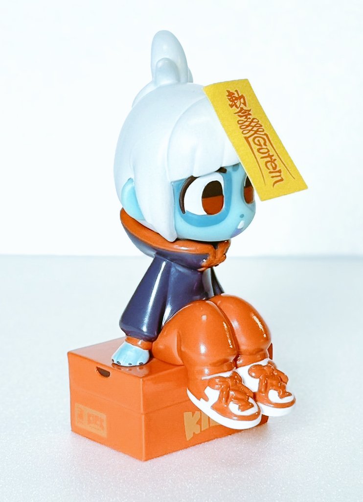 ソフビ】写真追加しました 先行予約受付中です Sit Gal KICKちゃん（来