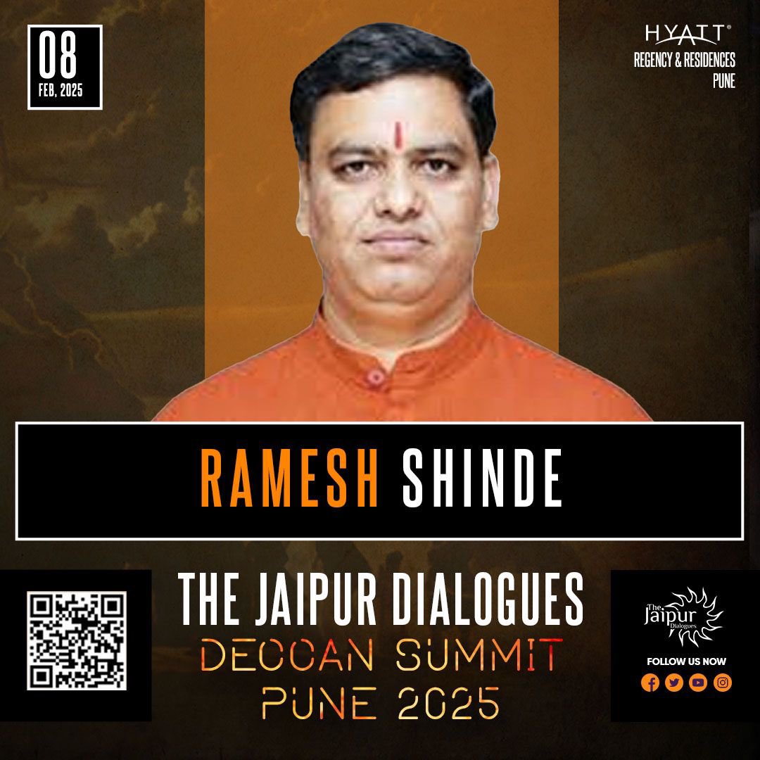 Meet the national spokesperson of the Hindu Janajagruti Samiti, <a href="/Ramesh_hjs/">🚩 Ramesh Shinde 🇮🇳</a> who advocates for Hindu cultural preservation at the Jaipur Dialogues Deccan Summit, Pune 2025.

#tjdpunesummit
#thejaipurdialoguespunesummit
#tjddeccansummit
#thejaipurdialogues