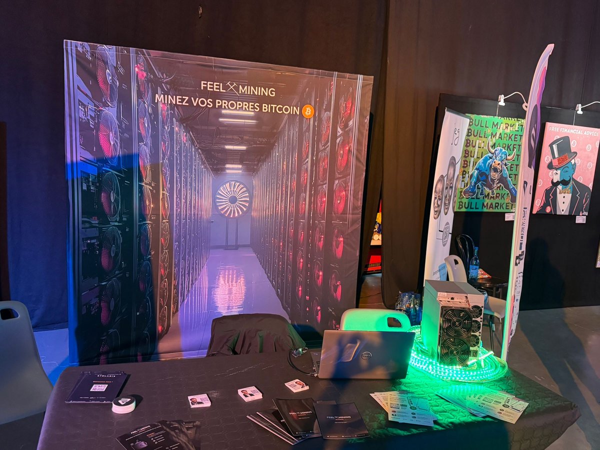 #CryptoXR #Auxerre C'est reparti pour une deuxième journée ! 

Après une première journée intense, nos équipes sont reboostées et prêtes à vous accueillir sur notre stand dès 13h00 ! 💪

📍 Venez échanger avec nous, découvrir nos offres et faire tourner la roue à goodies 
🎤 Ne