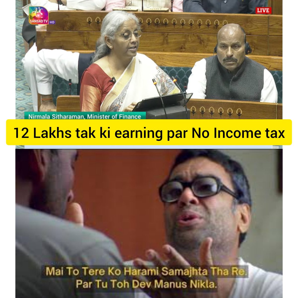 #BudgetSession2025 #NirmalaSitharaman #Budget2025 #IncomeTax
