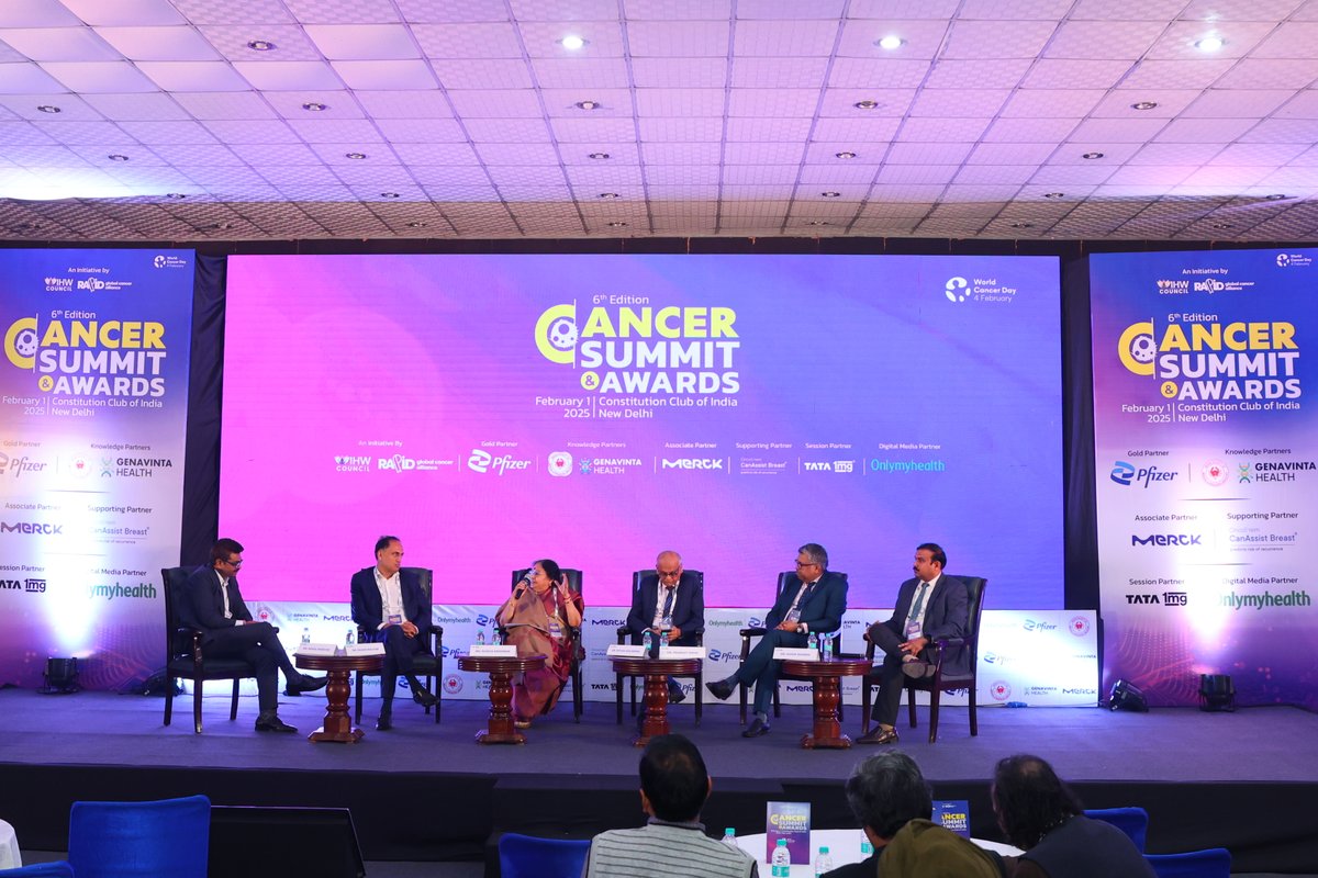 IHWCouncil's tweet photo. The theme for #WorldCancerDay 2025, "United by Unique," highlights that patient-centered care is the future. With rapid advancements, we're moving towards more personalized and effective cancer treatment.

Ms Sujaya Krishnan, Former Joint Secretary to Government of India(Retd), Ministry of Health and Family Welfare

#CancerSummit2025 #CancerSummit