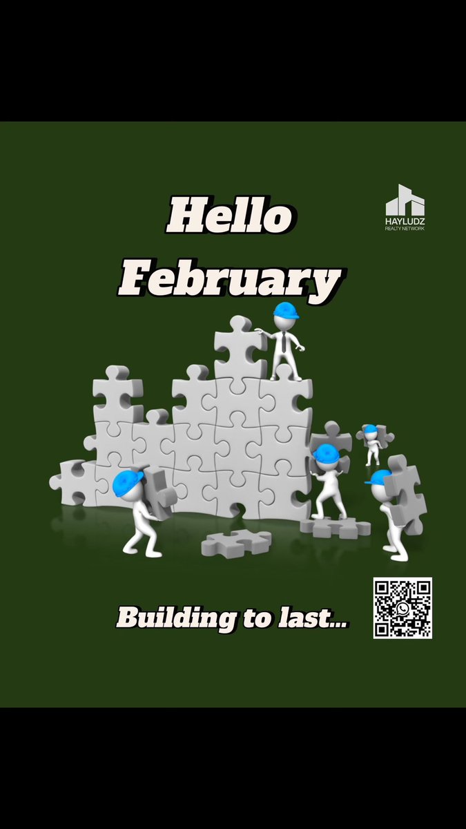 Hayludz's tweet photo. ✨ Happy new month! ✨

It takes time to build anything worthwhile and this month is another milestone in that journey 🏠. 

We are committed to helping you BUILD a future you’ve so longed for🥇

Here is to many more months of building 👷🏽‍♂️…
#RealEstate #PropertyInvestment https://t.co/06B4CJ2FvF